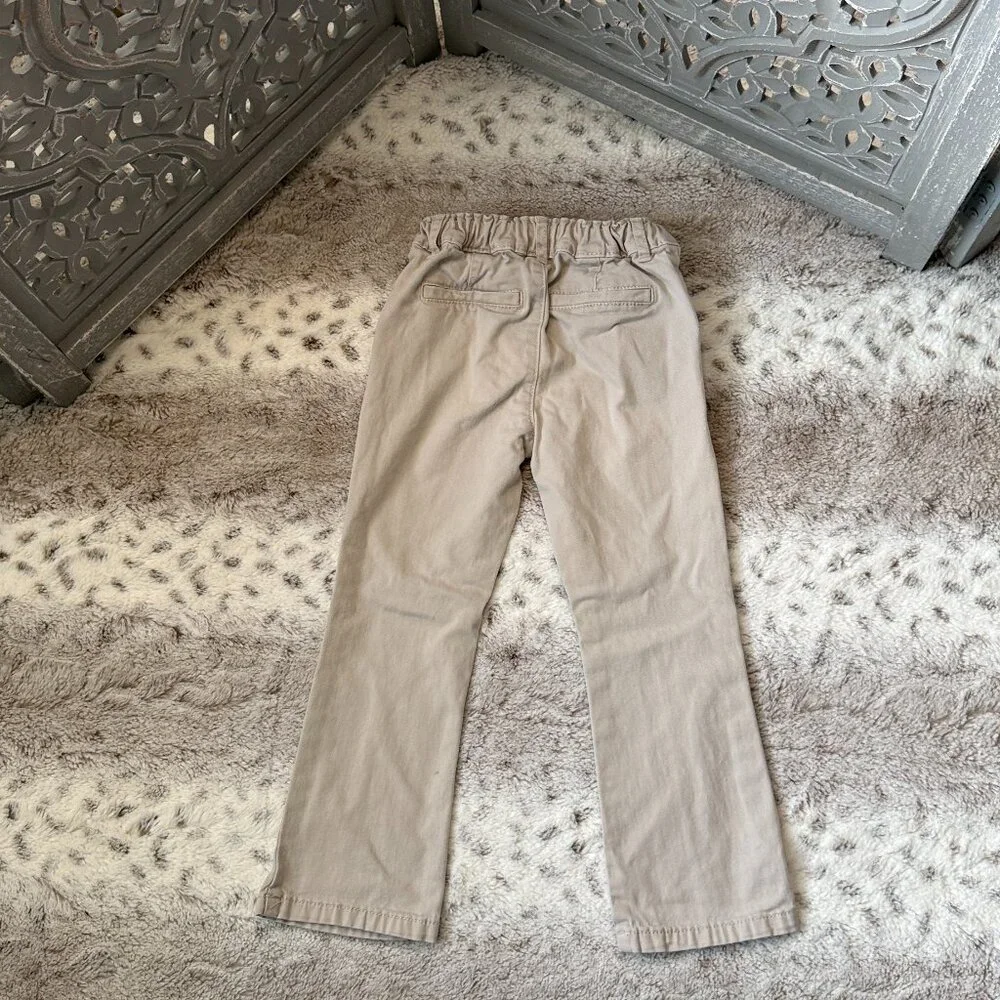 Children's Place khaki pants boys 4T preppy garden party formal event holiday